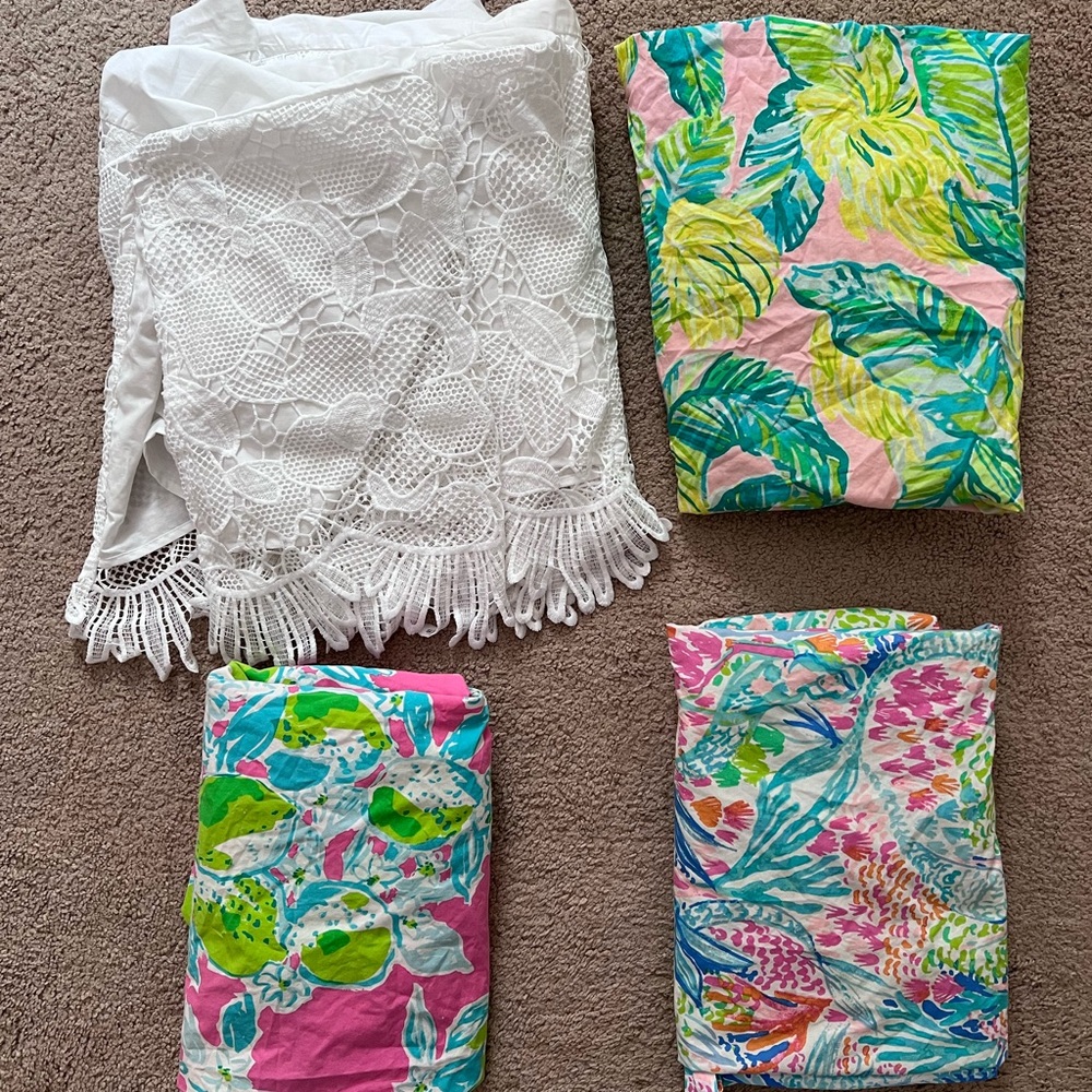 Lilly Pulitzer x Pottery Barn Kids Crib Bundle